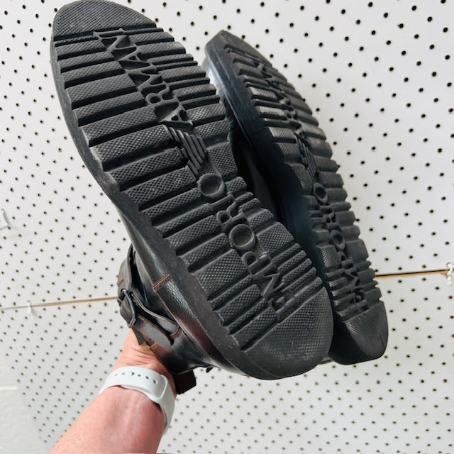 EMPORIO ARMANI / leather boots / (3898401143731907445)