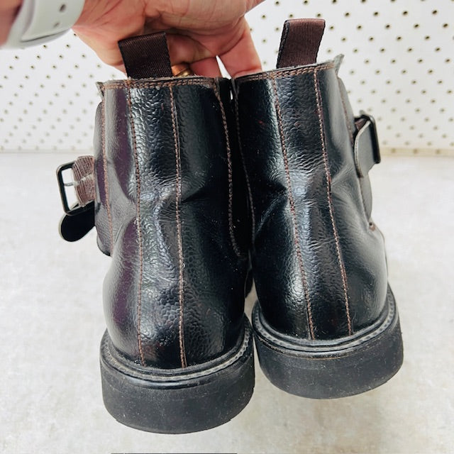 EMPORIO ARMANI / leather boots / (3898401146659688051)