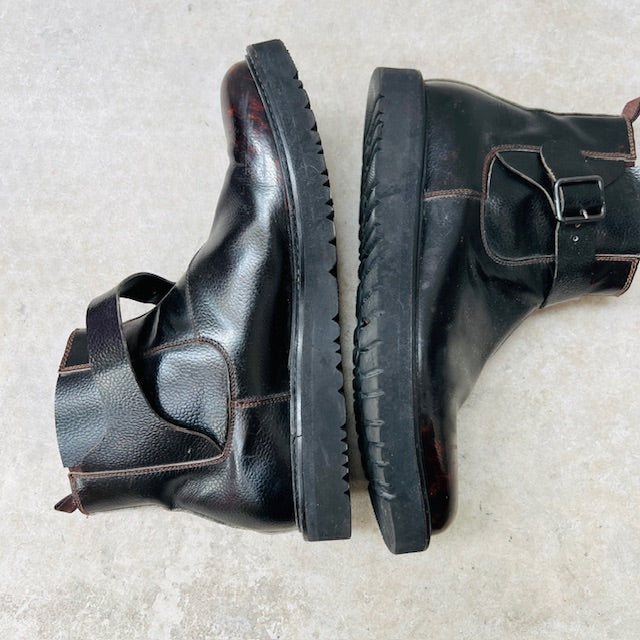 EMPORIO ARMANI / leather boots / – archival