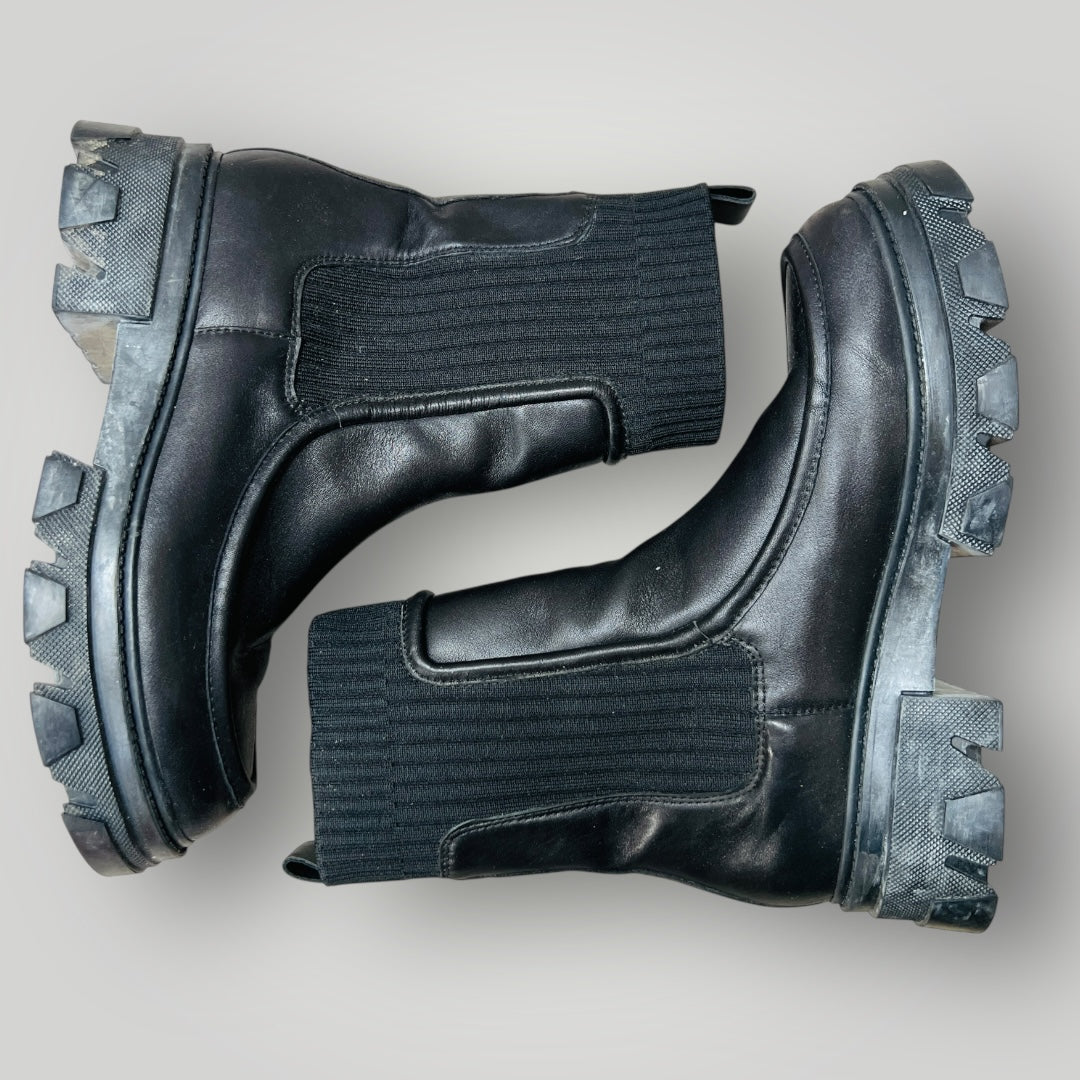 MOOCHI / 'major loafer' boots / black / 40 (3898401491940711863)