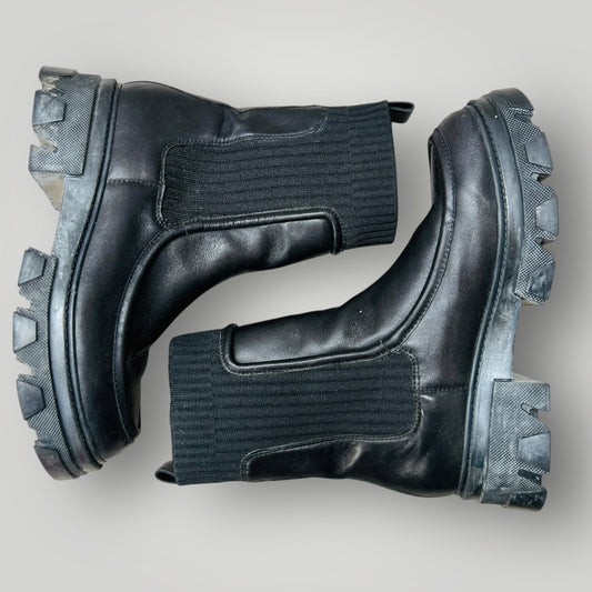 MOOCHI / 'major loafer' boots / black / 40 (3898401491940711863)