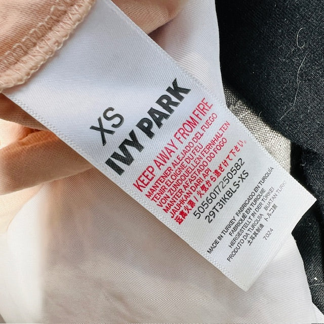 ADIDAS / ivy park crop tee / peach / s (3898494368745223740)