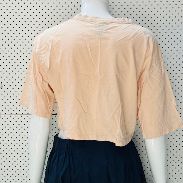 ADIDAS / ivy park crop tee / peach / s (3898494370499013515)