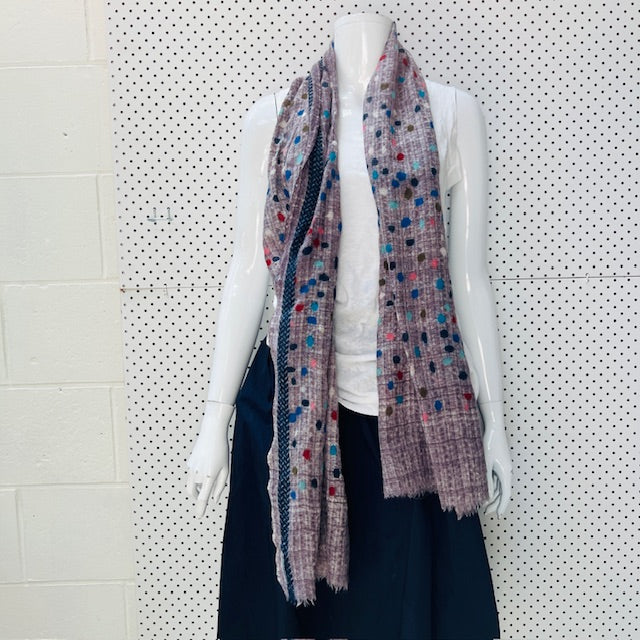 WOOL/SILK / scarf (3898494435563899302)
