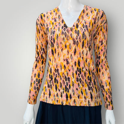 EMU / patterned merino jumper / S (3898494980415201934)