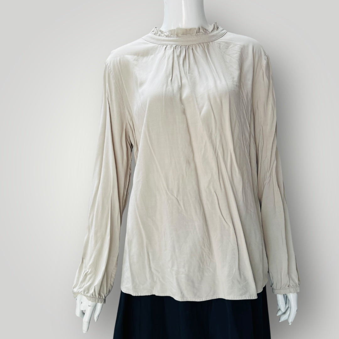 VASSALLI / high necked dress blouse / 14 (3898494998902046189)