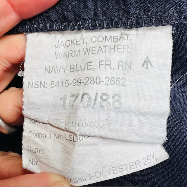 UK vintage workwear / royal navy combat jacket / s (3898514296019882284)
