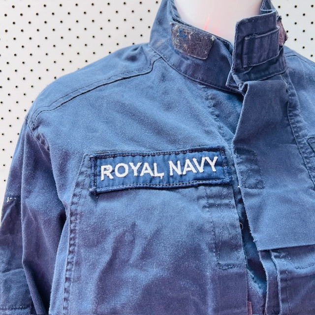 UK vintage workwear / royal navy combat jacket / s (3898514304468806441)