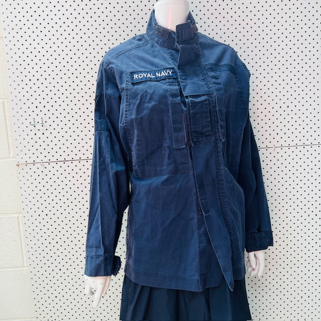 UK vintage workwear / royal navy combat jacket / s (3898514306051007963)