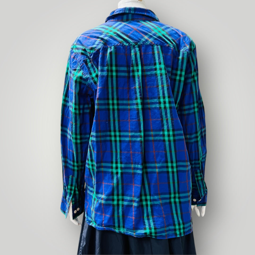 EPTM / plaid / quarter zip shirt / L (3898514531341738945)