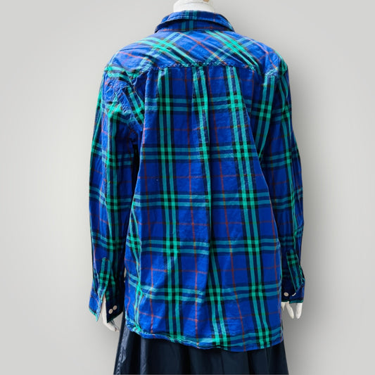 EPTM / plaid / quarter zip shirt / L (3898514531341738945)