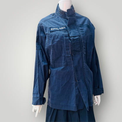 UK vintage workwear / royal navy combat jacket / s (3898514544083076425)