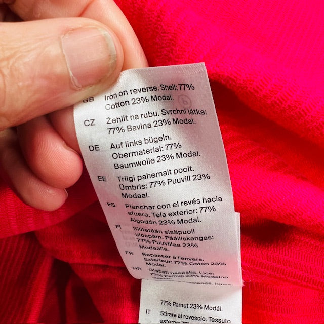 COS / Oversized Cotton-Blend Corduroy Shirt / pink / 44 (3898680545517906538)