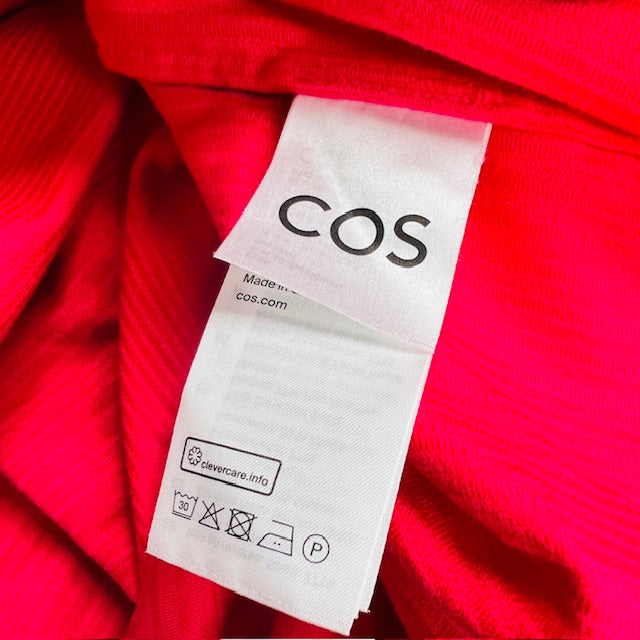 COS / Oversized Cotton-Blend Corduroy Shirt / pink / 44 (3898680547238141739)