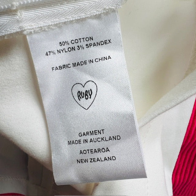 RUBY / jules bodice in white / s/m (3898680574185234383)