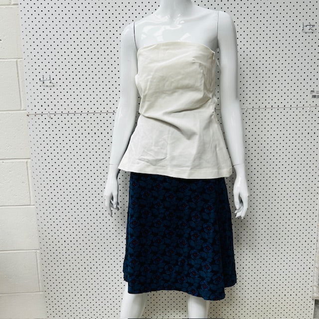 RUBY / jules bodice in white / s/m (3898680578833450699)