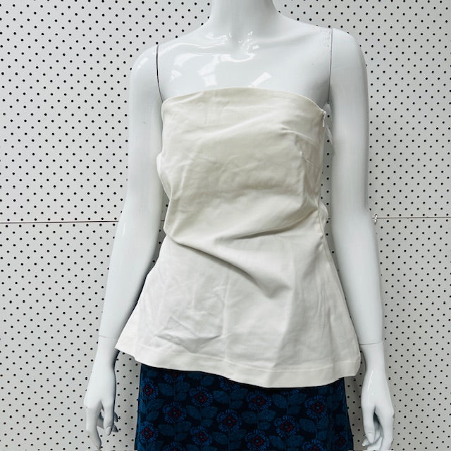 RUBY / jules bodice in white / s/m (3898680580918814018)