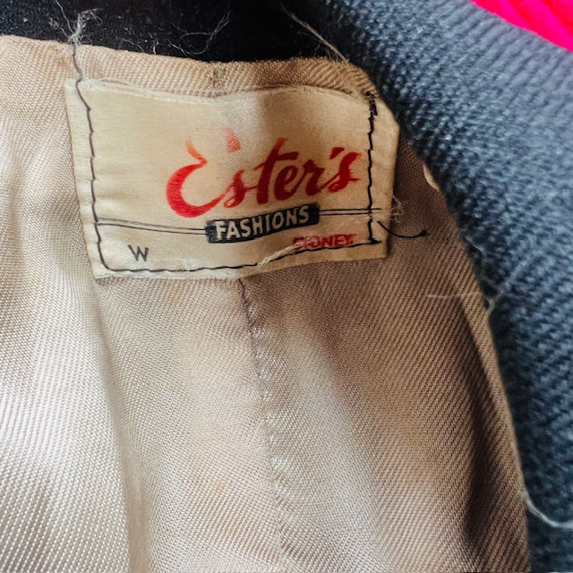 1960s australian vintage / ESTERS SYDNEY / wool blazer with sequins / m (3898680649559567613)