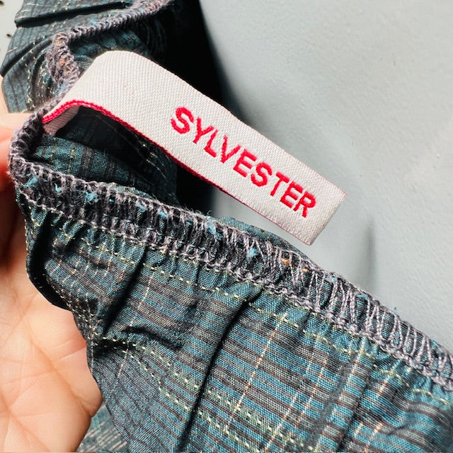 2000s nz vintage / KATE SYLVESTER / strapless party dress / m / made in nz (3898680658497509950)