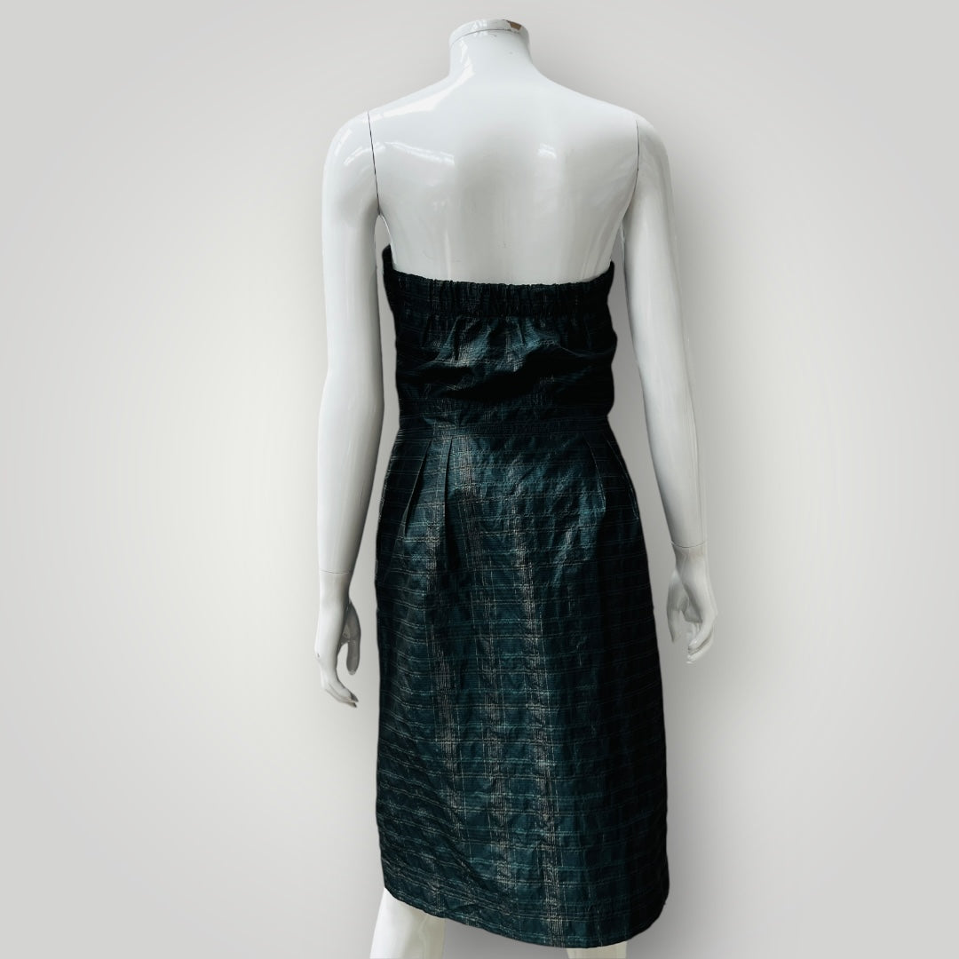 2000s nz vintage / KATE SYLVESTER / strapless party dress / m / made in nz (3898681363452188299)