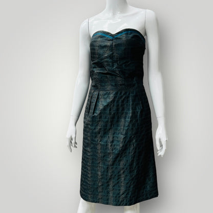 2000s nz vintage / KATE SYLVESTER / strapless party dress / m / made in nz (3898681365247154646)