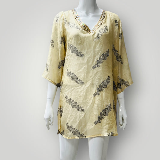 REDCURRENT / silk kaftan / s (3898681388358348933)