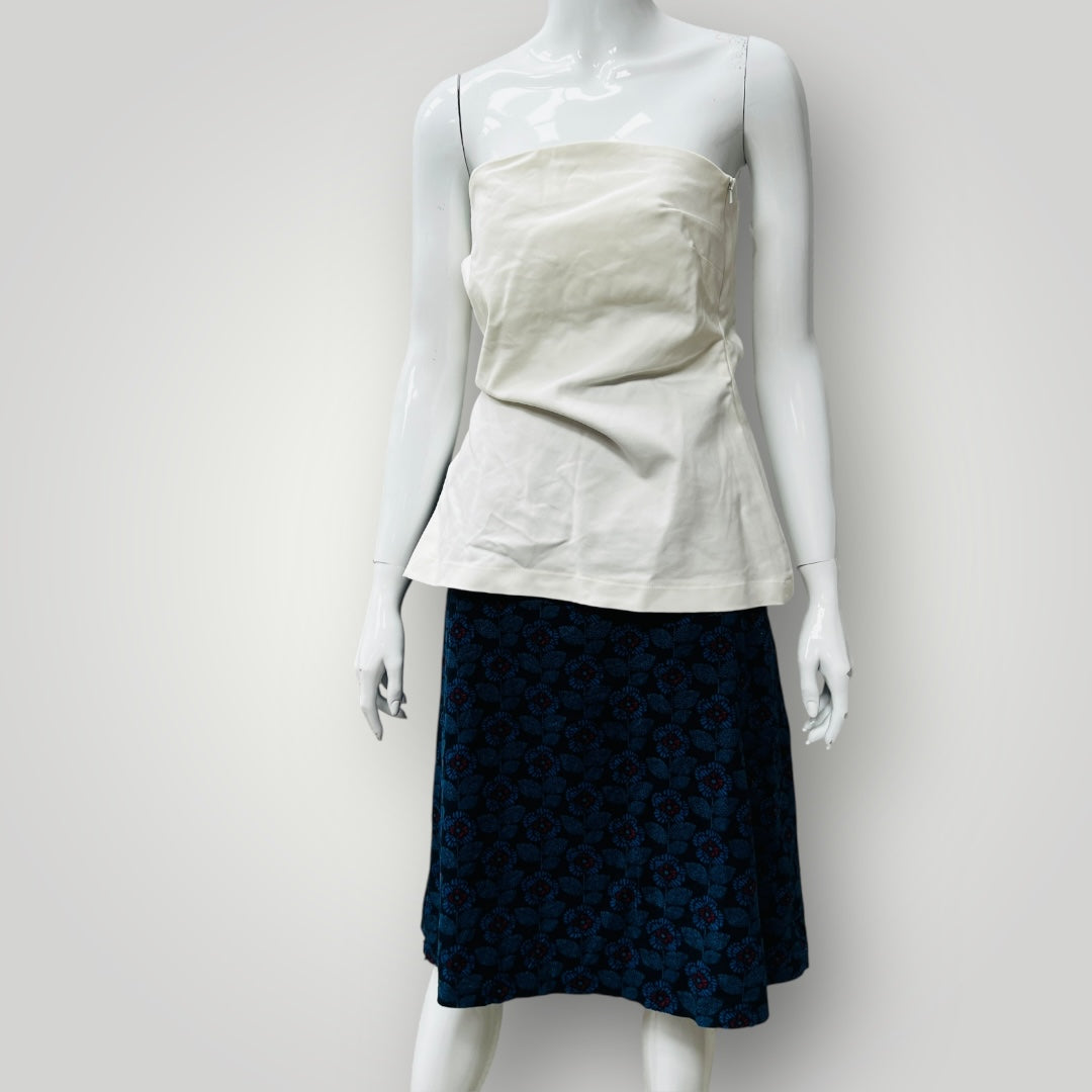 RUBY / jules bodice in white / s/m (3898681396169973042)