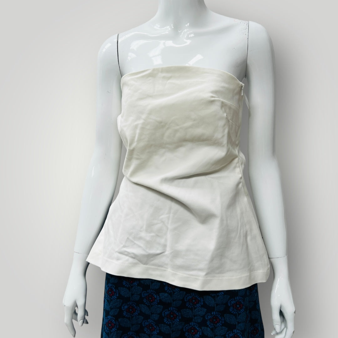 RUBY / jules bodice in white / s/m (3898681397936411501)