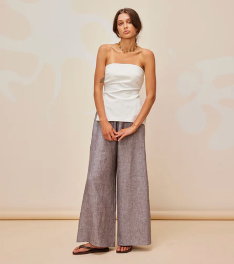 RUBY / jules bodice in white / s/m (3898687009007470917)