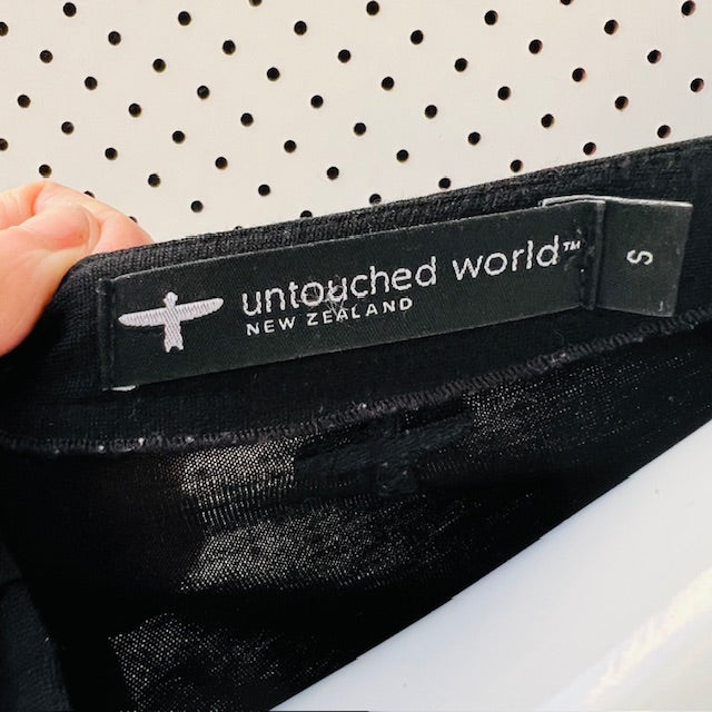 UNtOUCHED WORLD / merino wrap dress / s (3898930932175200872)