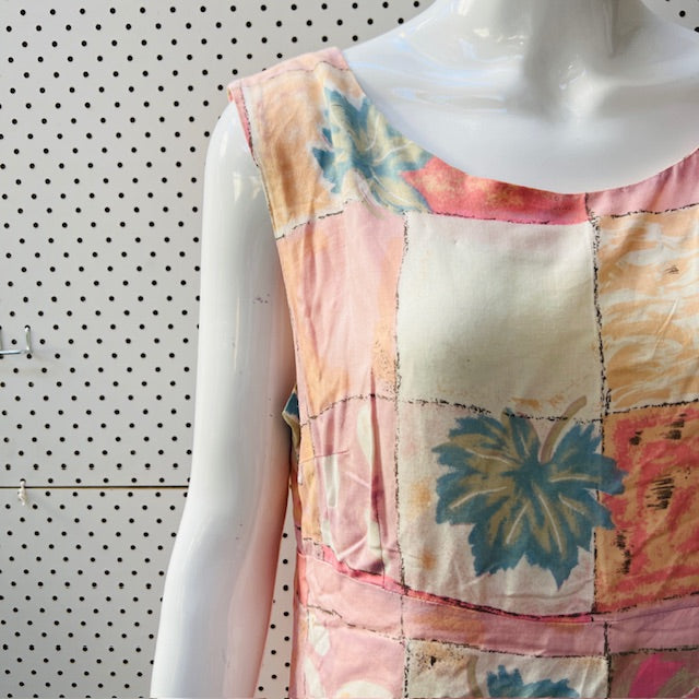 1990s / vintage maxi dress / m (3898930985274265318)