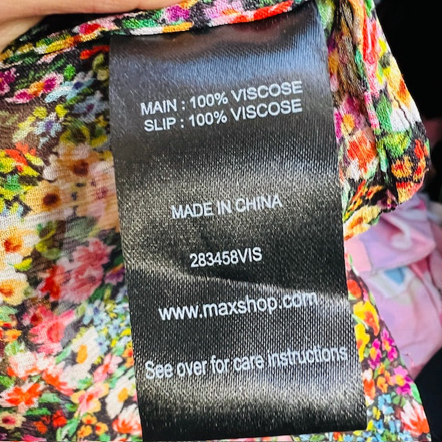 MAX / semi sheer floral dress / 12 (3898930989249185034)