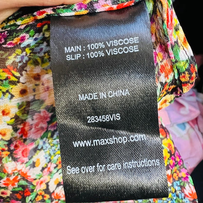 MAX / semi sheer floral dress / 12 (3898930989249185034)