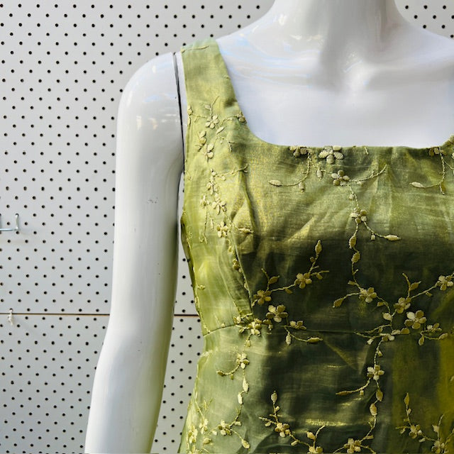 1990s vintage / silky dress / s (3898931013549529982)