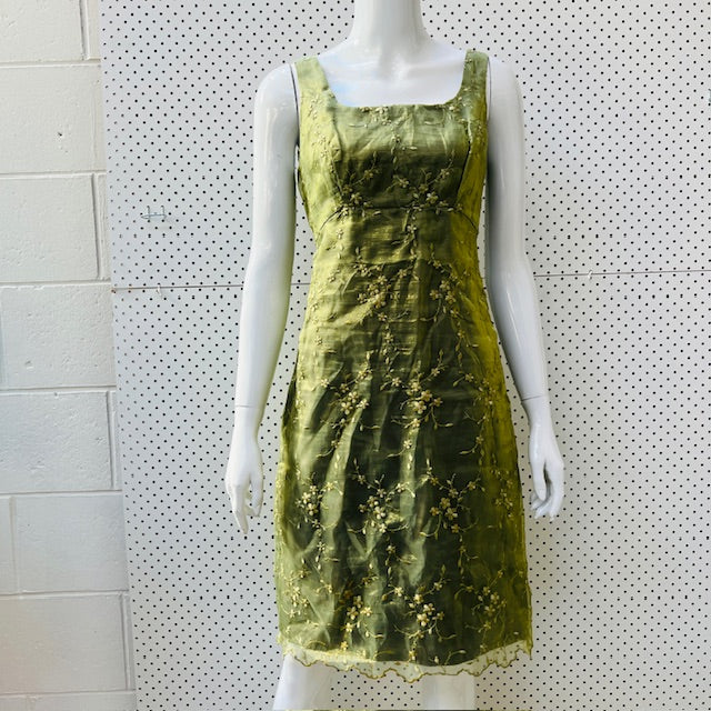 1990s vintage / silky dress / s (3898931015132425583)