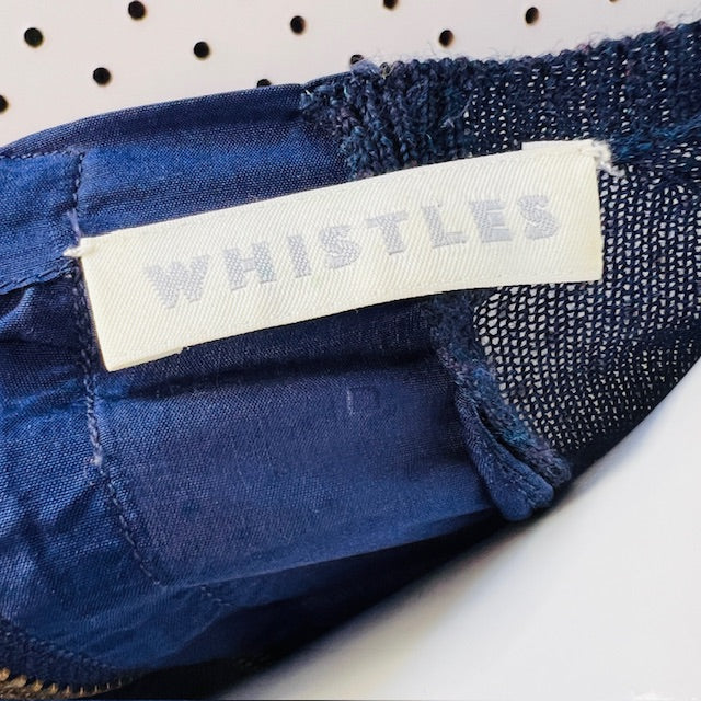 WHISTLES / silk + merino jumper dress / 2 (3898931058330100676)