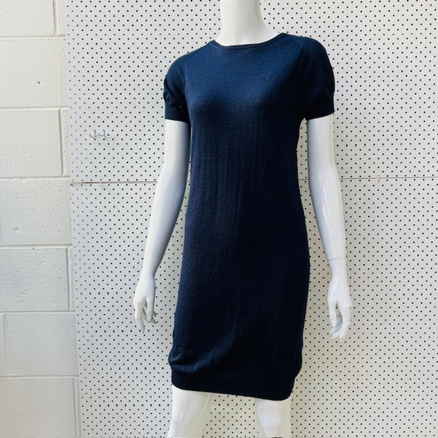 WHISTLES / silk + merino jumper dress / 2 (3898931061501564232)