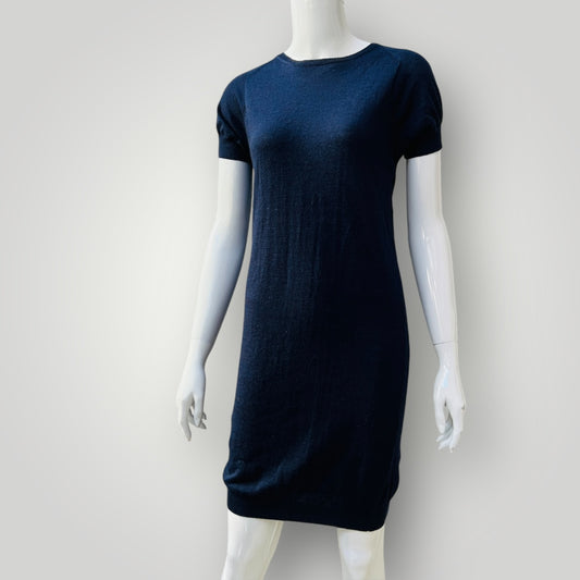 WHISTLES / silk + merino jumper dress / 2 (3898938872049760414)