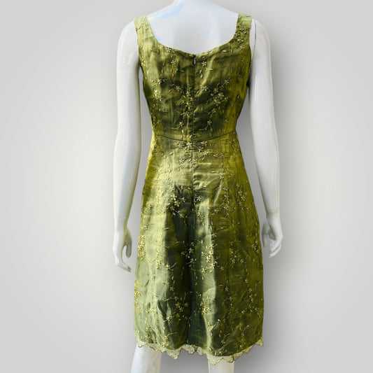 1990s vintage / silky dress / s (3898938888195428076)