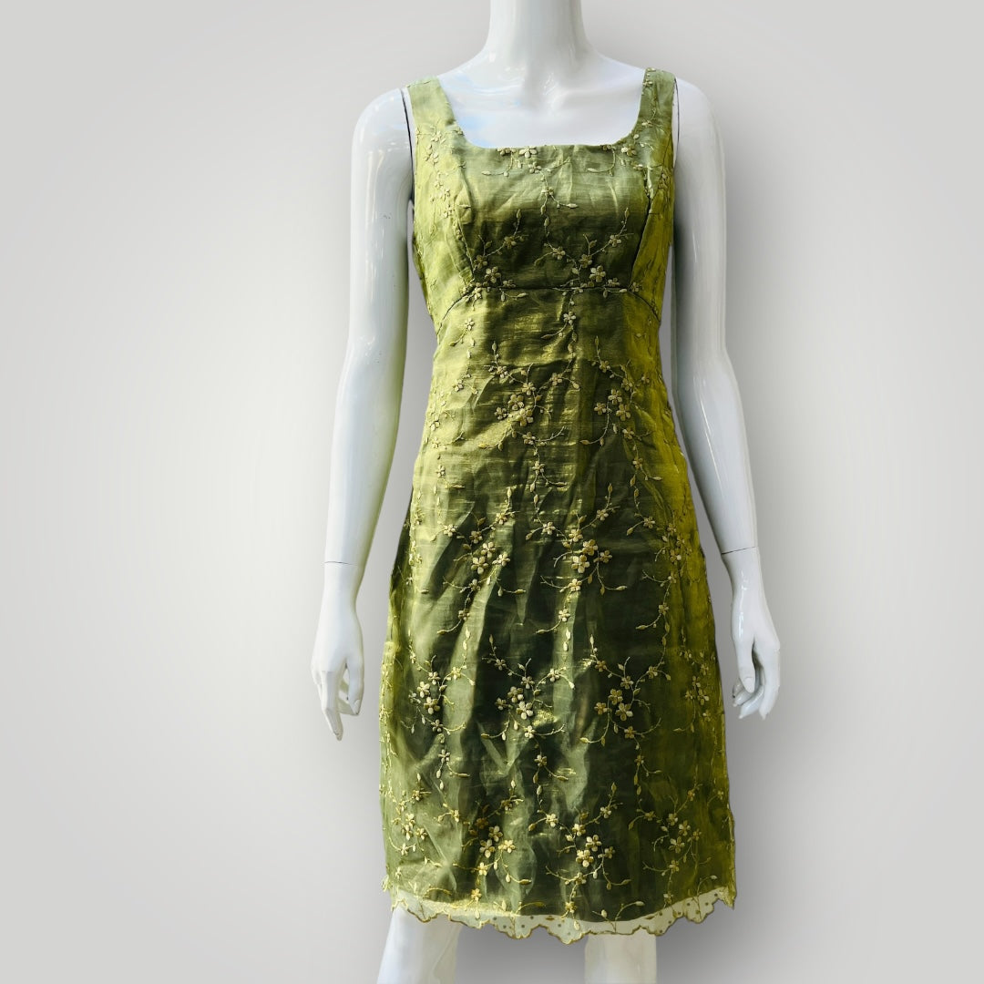 1990s vintage / silky dress / s (3898938889565301168)