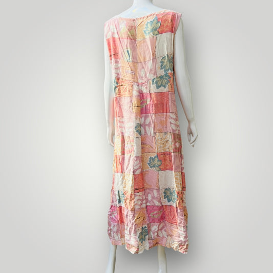 1990s / vintage maxi dress / m (3898938895811202988)