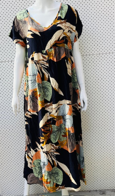 EMERY ROSE / print dress / L (3899006881971885850)