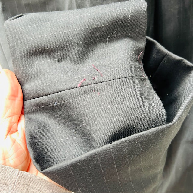 CUTLER / black wool pants / 80 (3899027659140454307)