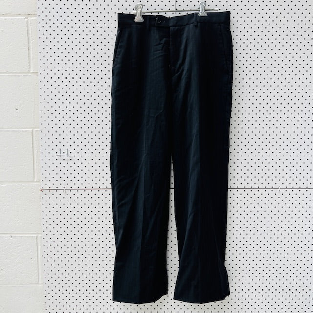 CUTLER / black wool pants / 80 (3899027662799805465)