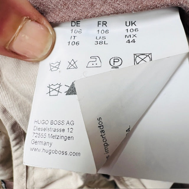 HUGO BOSS / wool pants / 106 / 38 / 44 (3899027669721569132)