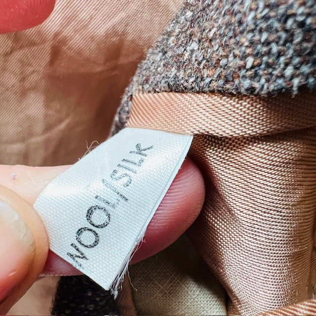 1970s vintage / LONDON PARK / wool + silk blazer / made in nz / m (3899027687123767024)