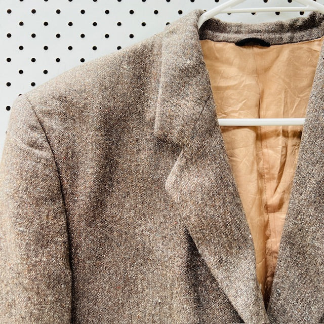 1970s vintage / LONDON PARK / wool + silk blazer / made in nz / m (3899027693455890035)