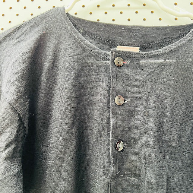 1980s nz vintage workwear / manawatu knitting mills grandpa shirt / m (3899027738586957897)