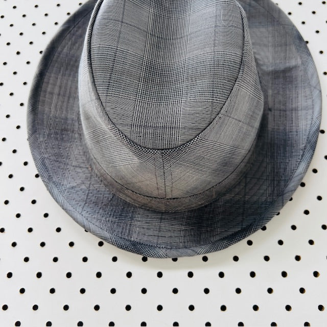 HILLS HATS / plaid trilby / L (3899027786321344046)