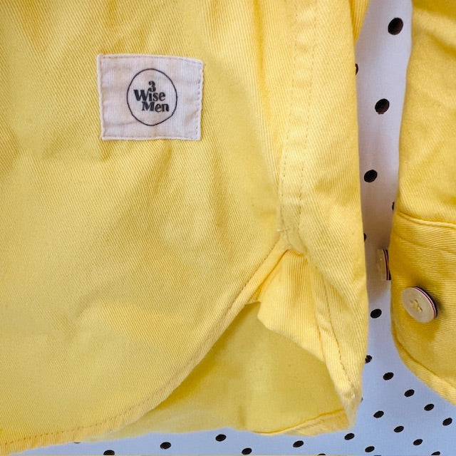 3 wise men / thick bright yellow shirt / 38 (3899027803001800715)